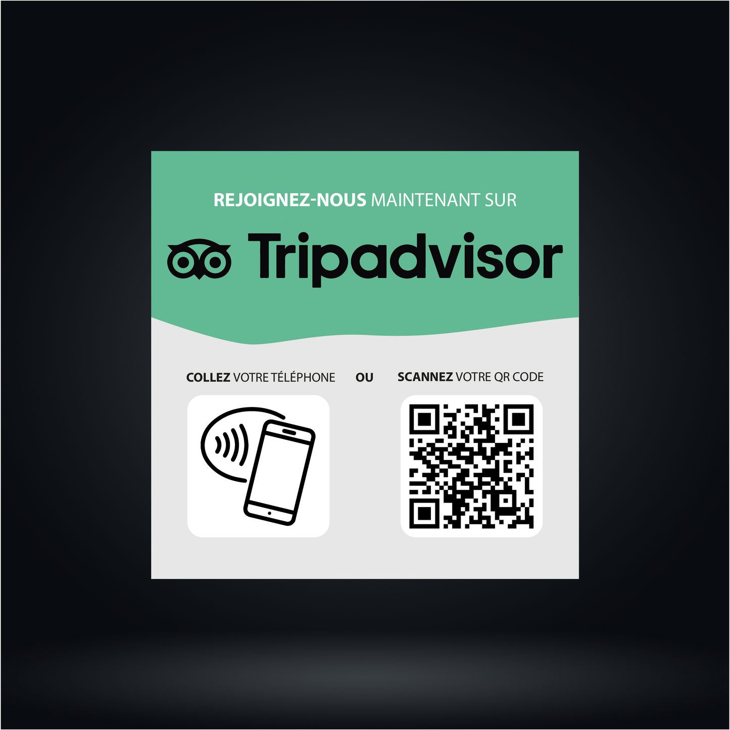 Plaque TripAdvisor
