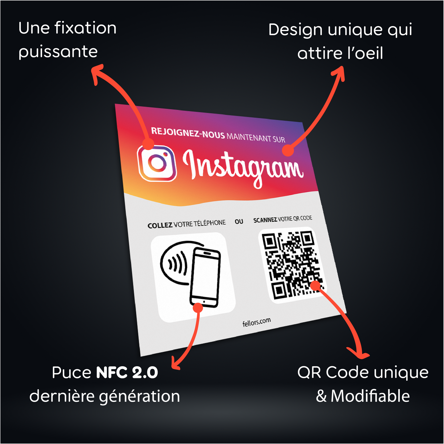 Plaque Instagram