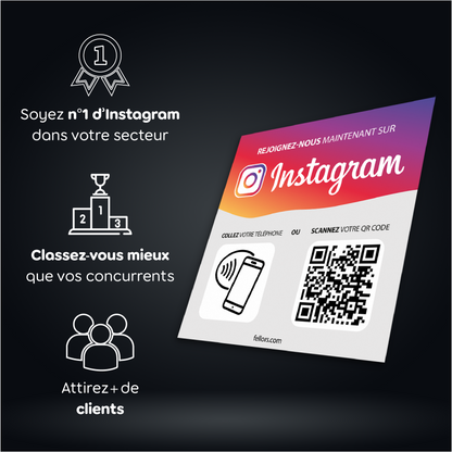Plaque Instagram